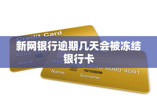 新网银行逾期几天会被冻结银行卡