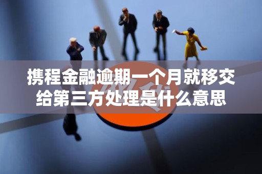 携程金融逾期一个月就移交给第三方处理是什么意思