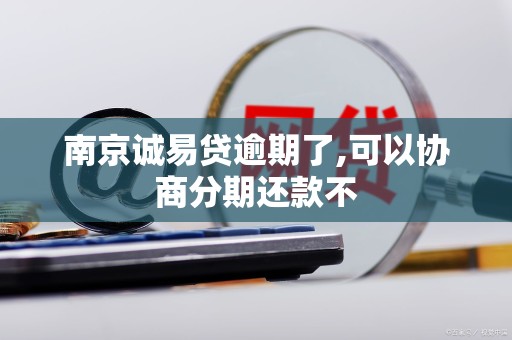 南京诚易贷逾期了,可以协商分期还款不