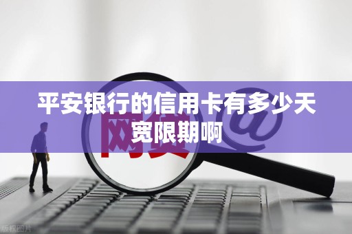 平安银行的信用卡有多少天宽限期啊 平安银行的信用卡有多少天宽限期啊