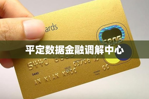 平定数据金融调解中心