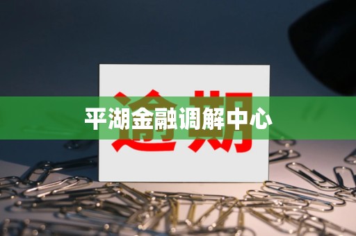 平湖金融调解中心 平湖金融调解中心