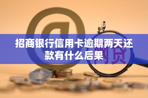 招商银行信用卡逾期两天还款有什么后果
