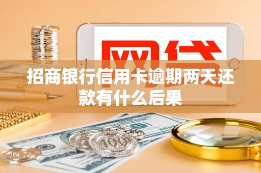 招商银行信用卡逾期两天还款有什么后果