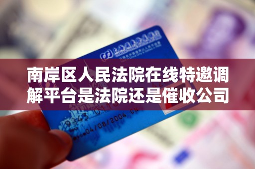南岸区人民法院在线特邀调解平台是法院还是催收公司 南岸区人民法院在线特邀调解平台是法院还是催收公司