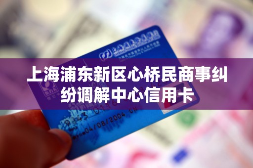 上海浦东新区心桥民商事纠纷调解中心信用卡