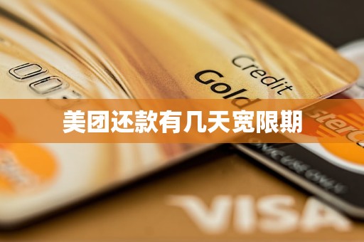 美团还款有几天宽限期