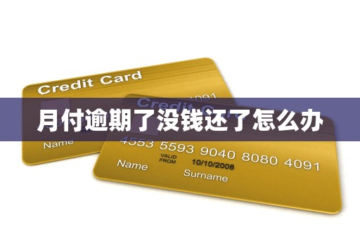 月付逾期了没钱还了怎么办