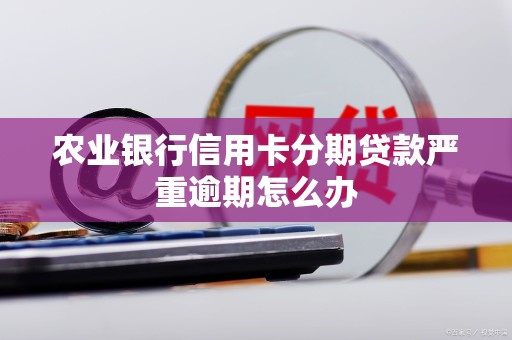 农业银行信用卡分期贷款严重逾期怎么办 农业银行信用卡分期贷款严重逾期怎么办