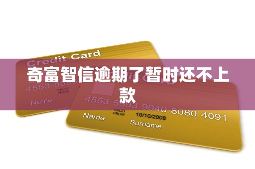 奇富智信逾期了暂时还不上款