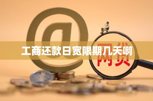 工商还款日宽限期几天啊 工商还款日宽限期几天啊
