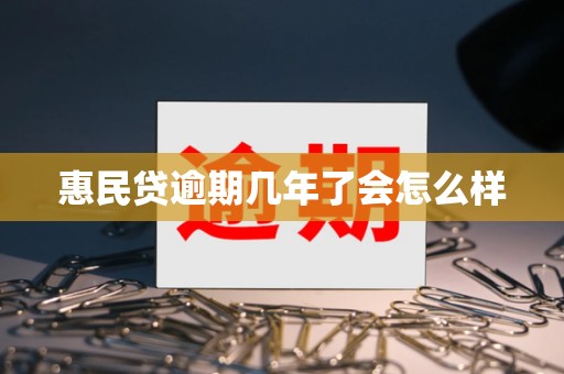 惠民贷逾期几年了会怎么样