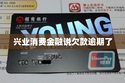 兴业消费金融说欠款逾期了