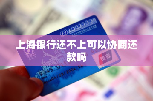 上海银行还不上可以协商还款吗