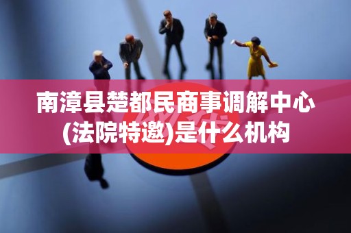 南漳县楚都民商事调解中心(法院特邀)是什么机构