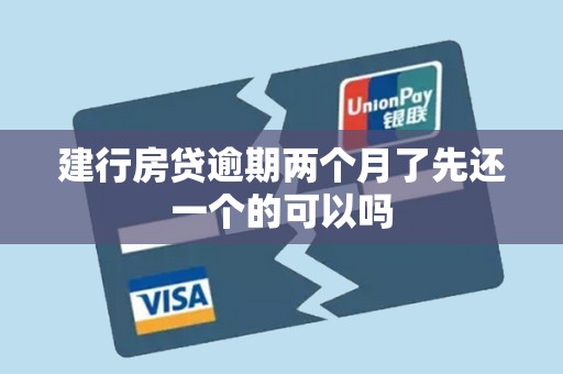 建行房贷逾期两个月了先还一个的可以吗