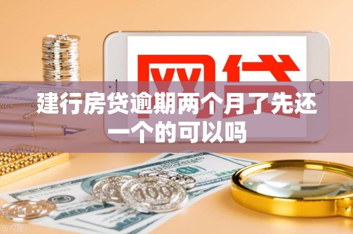 建行房贷逾期两个月了先还一个的可以吗
