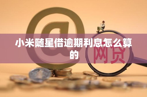 小米随星借逾期利息怎么算的 小米随星借逾期利息怎么算的