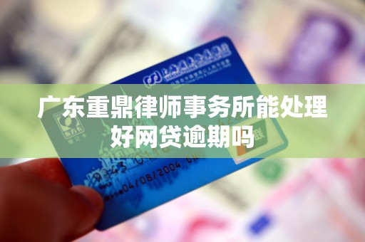 广东重鼎律师事务所能处理好网贷逾期吗
