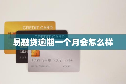 易融贷逾期一个月会怎么样