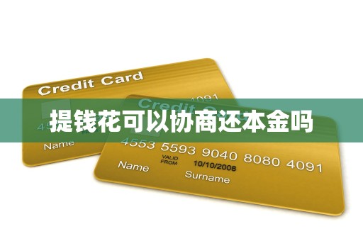 提钱花可以协商还本金吗