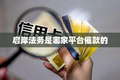 启岸法务是哪家平台催款的