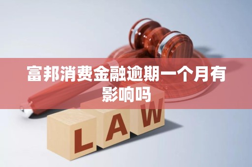 富邦消费金融逾期一个月有影响吗