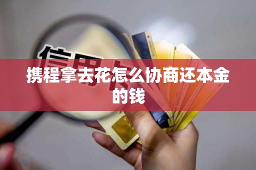 携程拿去花怎么协商还本金的钱