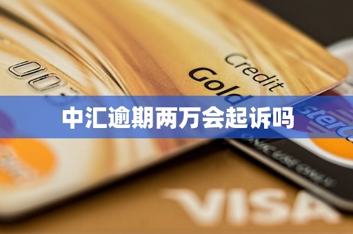 中汇逾期两万会起诉吗