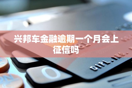 兴邦车金融逾期一个月会上征信吗