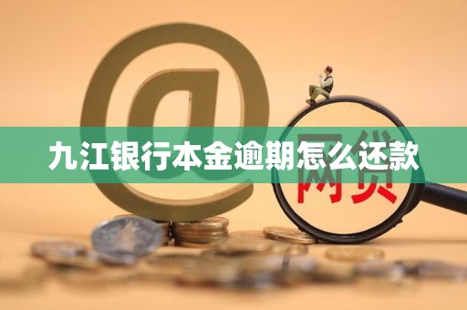 九江银行本金逾期怎么还款 九江银行本金逾期怎么还款