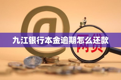 九江银行本金逾期怎么还款 九江银行本金逾期怎么还款