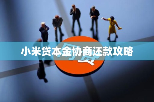 小米贷本金协商还款攻略