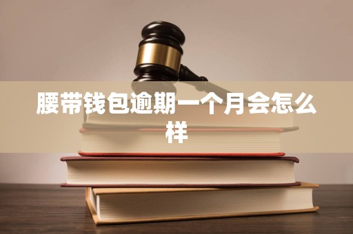 腰带钱包逾期一个月会怎么样