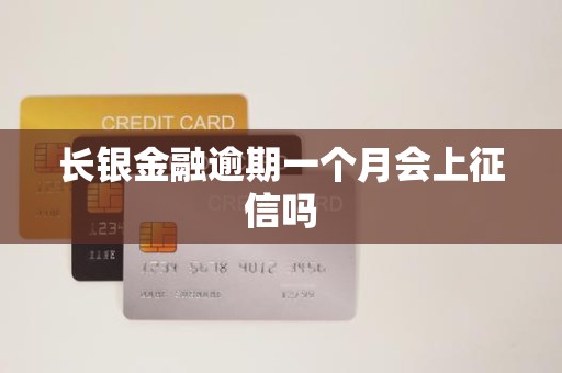 长银金融逾期一个月会上征信吗