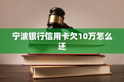 宁波银行信用卡欠10万怎么还