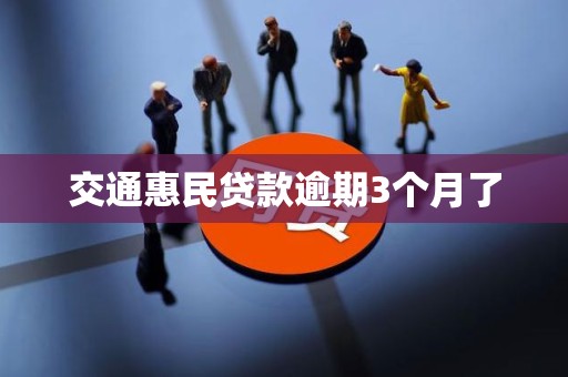 交通惠民贷款逾期3个月了