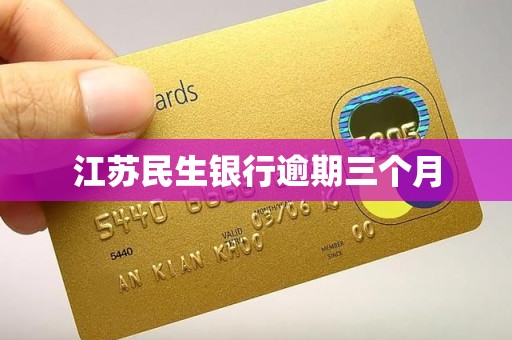 江苏民生银行逾期三个月