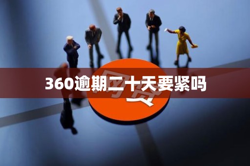 360逾期二十天要紧吗 360逾期二十天要紧吗
