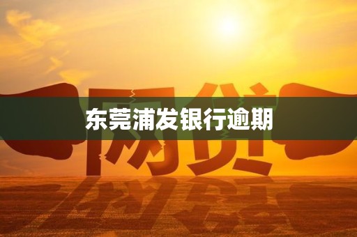 东莞浦发银行逾期 东莞浦发银行逾期