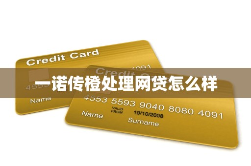 一诺传橙处理网贷怎么样
