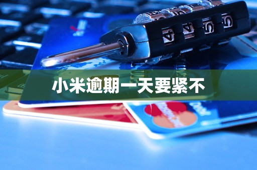 小米逾期一天要紧不