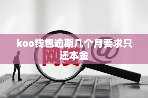koo钱包逾期几个月要求只还本金 koo钱包逾期几个月要求只还本金