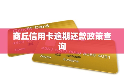 商丘信用卡逾期还款政策查询 商丘信用卡逾期还款政策查询