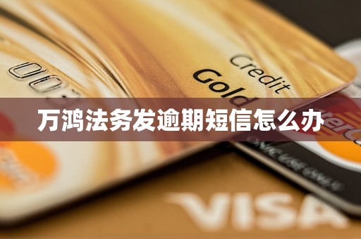 万鸿法务发逾期短信怎么办