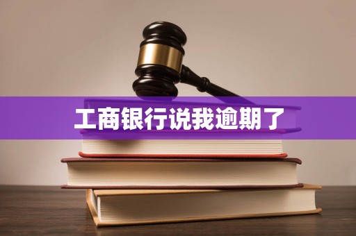 工商银行说我逾期了 工商银行说我逾期了