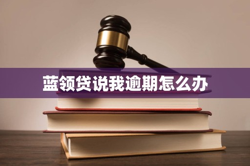 蓝领贷说我逾期怎么办