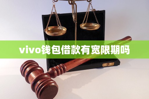 vivo钱包借款有宽限期吗