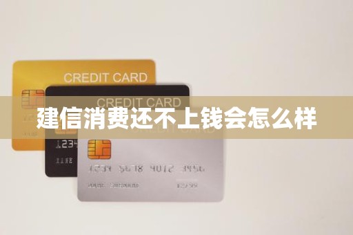 建信消费还不上钱会怎么样