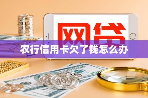 农行信用卡欠了钱怎么办 农行信用卡欠了钱怎么办